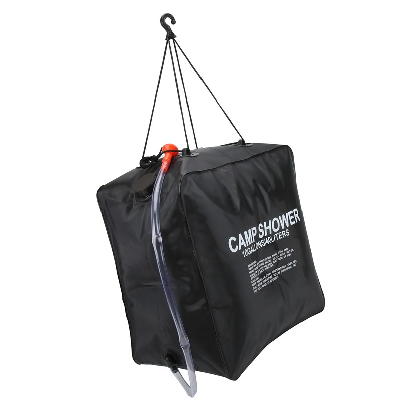 40L Solar Shower Bag Water Bag Energy Heated Bathing Solar