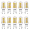 Joutameili 10 Pack G9 LED Bulb Warm White 3000K 4W