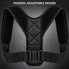2 Pack Adjustable Unisex Posture Support Braces, Upper Back and