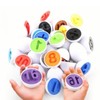 12pcs Kids Color Matching Egg Set Number Recognition Egg Pairing