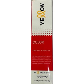 ALFAPARF MILANO 4 pc MIXED LOT Alfaparf YELLOW  PERMANENT HAIR COLOR 3.4 oz ea