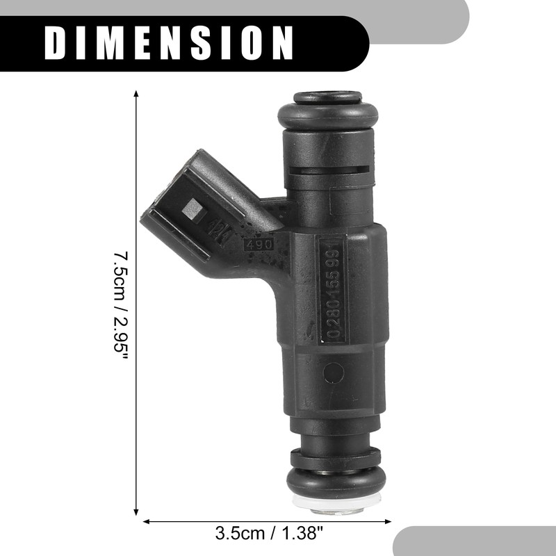 Partuto Fuel Injector - for Mini One Cooper 2000-2008 Metal