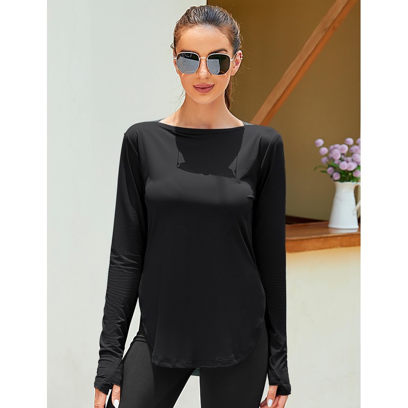 ZHENWEI Long Sleeve UPF 50+ Shirts for Women Outdoor Athletic