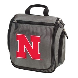 University of Nebraska Toiletry Bags or Huskers Shaving Kits for Men - HANGABLE Travel Bag