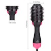1200W Hot Air Comb 2 In1 ABS Multifunction Ion Technology