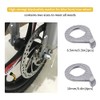 YINARONG Bicycle Hub Flanged Axle Nut and Safety Washer Kit,