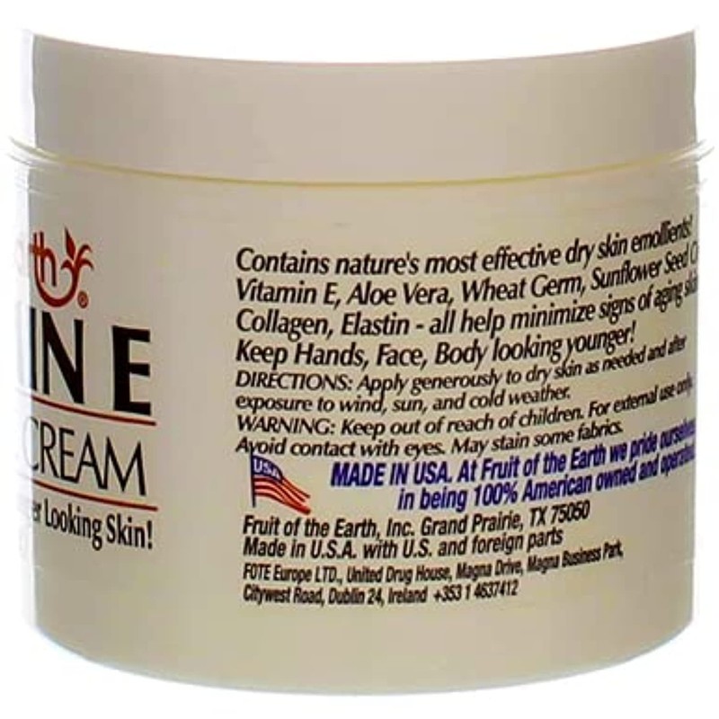 Fruit of the Earth Vitamin E Skin Care Cream 4