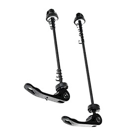 NA 1 Pair Quick Release Skewer Front and Rear Wheel Hub Quick Release Skewer Set Clip Bolt Lever Axle Set for Road Mountain Bicycle