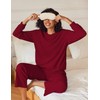 Ekouaer Pajamas for Women 2 Piece Lounge Set Long Sleeve
