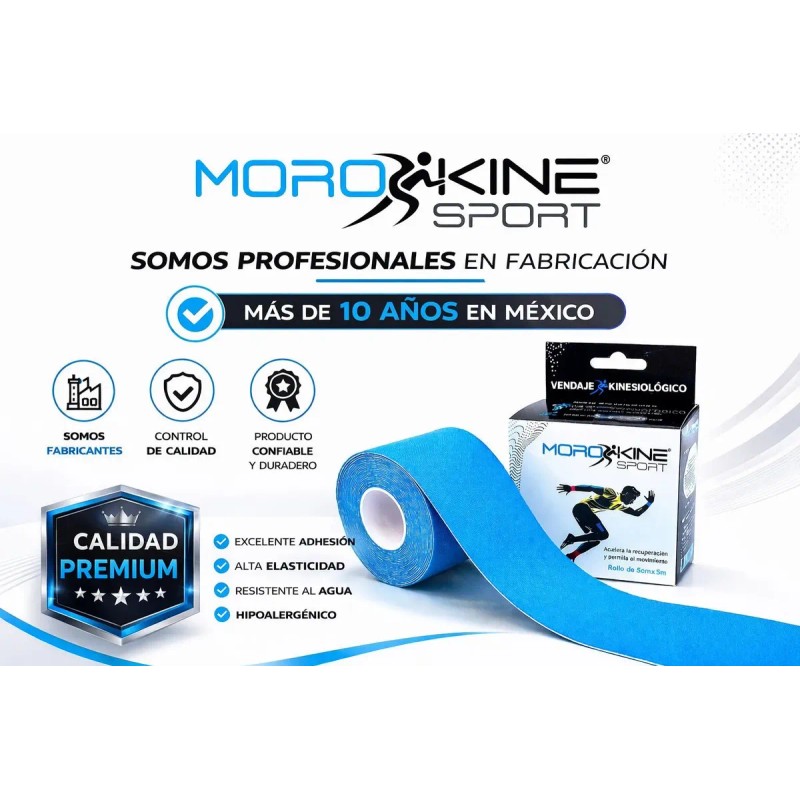 Kinesio Tape Cinta Kinesiológica 5cmx5m Premium