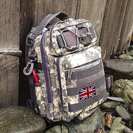 British Union Jack Patch United Kingdom Flag Patch British Union Patches Tactical Patches Hook and Loop Applique for Military Uniform Tactical Bag Jacket Jeans Hat, 2pcs