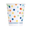 9oz Rainbow Mini Polka Dot Party Cups, 8ct