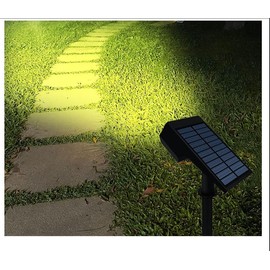Upgraded Solar Spot Lights Outdoor, Waterproof IP65 RGB Color Changing Solar Outdoor Lights, Multicolor Solar Landscape Spotlights with Memory Function for Holiday Decorations, Yard, Garden, Pathway