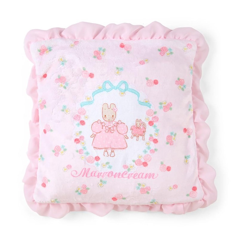 Sanrio 572039 Maroon Cream Cushion Blanket (Petit Maron)
