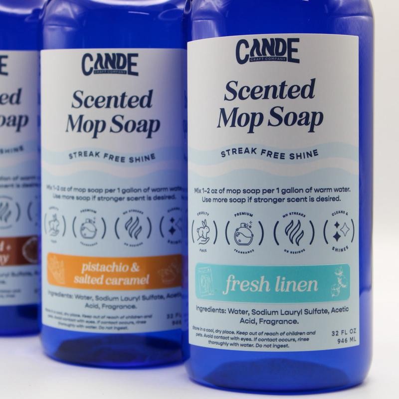 Scented Mop Soap - Floor Cleaner for Home - Hotel
