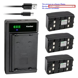 Kastar Battery USB Charger for RCA PRO842 PRO-842 PRO843 PRO-843 PRO845 PRO-845 - LTD2 Charger