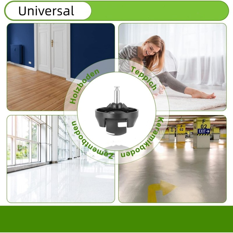 AYNEFY Vacuum Cleaner Universal Wheel,Sweeper Swivel Wheel Front Caster Wheels