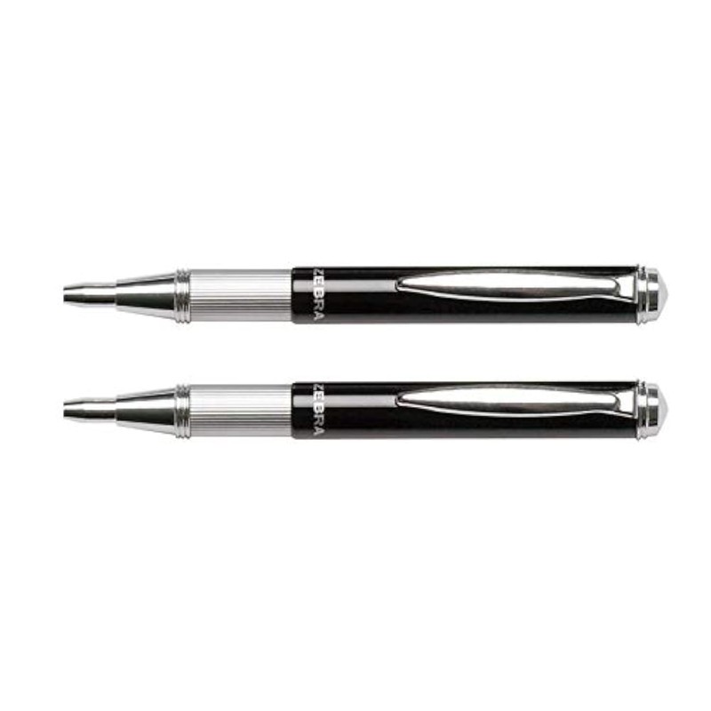 Zebra 10110 Telescopic Ballpoint Pens (Pack of 2) 1mm, Pocket