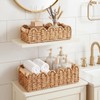 Paper Rope Storage Basket Set of 2, Toilet Paper Basket