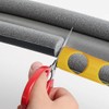 VYIBPDY Pipe Insulation Template, Foam Pipe Cutter, Three Tube Insulation,