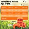 Xgunion Trimmer Spool Line for Worx 14 Pack WA0010 Edger