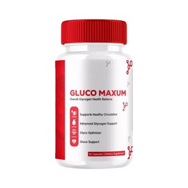 GlucoMaxum Gluco Maxum Capsules - Gluco Maxim Glycogen Support Pills - 60 Capsules