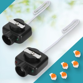 2 for Linear Garage Door Opener Sensors Beam Eyes Kit,Compatible with Linear Garage Door Opener HAE00002 LSO50 LDO33 LDO50,Linear Garage Door Sensor Replacement