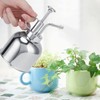 300ml Stainless Steel Watering Can Watering Flowers Small Mini Watering