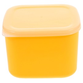 UPKOCH Cheese Slice Holder Butter Case with Lid 4.72X4.33X3.54In Airtight Cheese Storage Container for Refrigerator Butter Slices Organizer Fresh Box