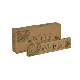 Goloka Organika Series Collection High End Incense Sticks, 6 Boxes of 15g (90g Total) (Sri Tulsi)