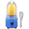 Egg Scrambler Blue Electric Food Grade Material Silicone Bottom Dishwasher