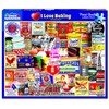 White Mountain Puzzles I Love Baking, 1000 Piece Jigsaw Puzzle