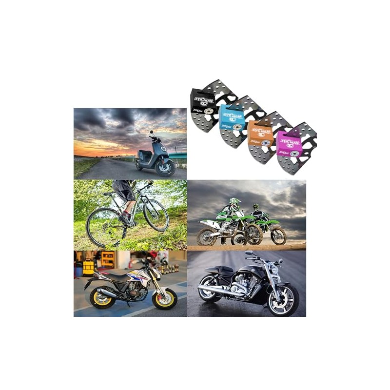 Grapelet Brake Disc Lock Motorcycle Lock Waterproof Anti-Theft Motorcycle Lock
