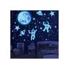 Pegatinas Luminosas De Luna Y Estrellas Vinilos Decorativos