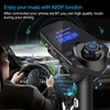 Yctze T11 Bluetooth-Freisprecheinrichtung, MP3-Player, FM-Transmitter, USB-Ladegerät Auto Ladegerät Zigarettenanzünder Auto