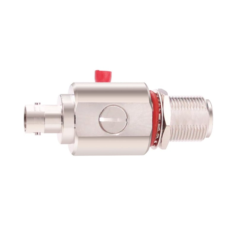Yuelulala 1pc Coaxial Lightning Arrestor Protection Device N Female to
