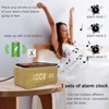 Buachois Wooden Digital Alarm Clock, Alarm Clock with Wireless Charging