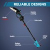 Jovant Cordless Pole Saws for Tree Trimming,2-In-1 Mode Cordless Pole