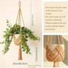 Outdoor Plant Hanger Macrame – Boho Macrame Plant Hanger For