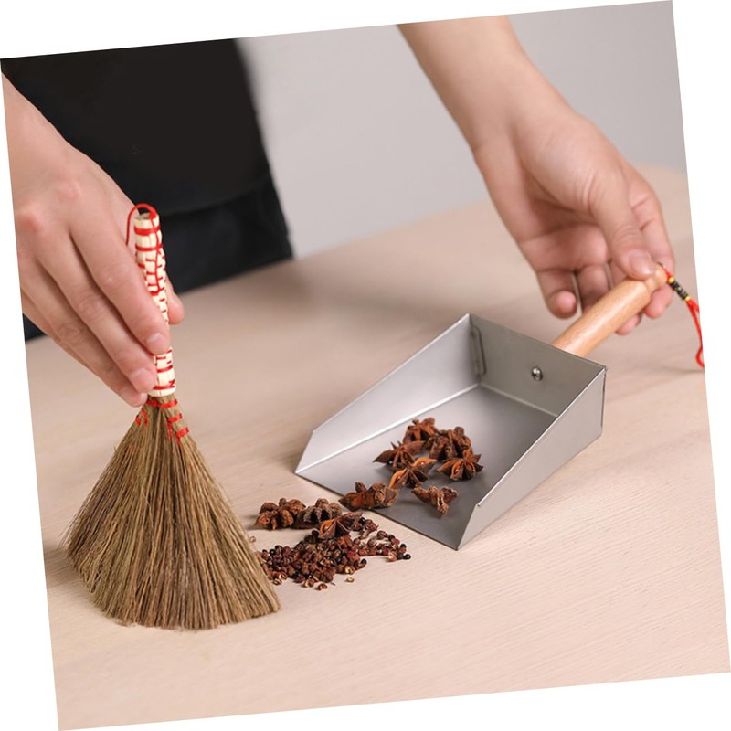 Healeved Dustpan Upright Dustpan Heavy Duty Dustpan Mini Dustpan Desktop