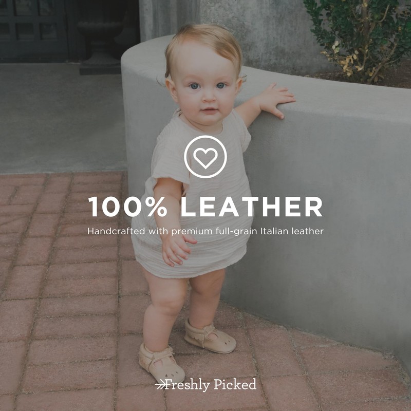 Freshly Picked Soft Sole Mary Jane Moccs, Blush Size 5