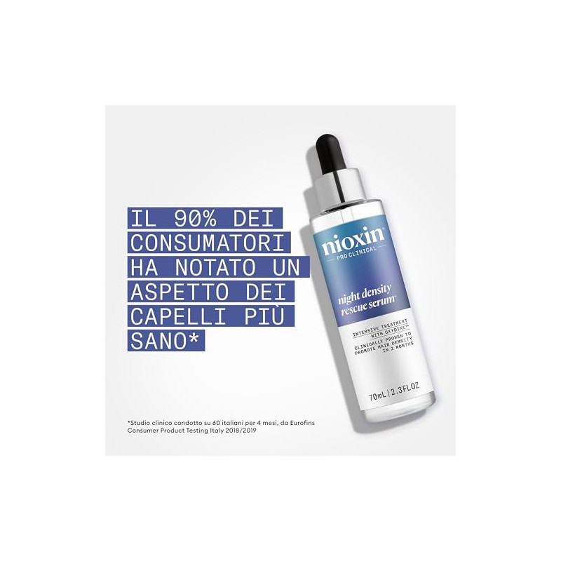 Nioxin Night Density Rescue Sérum Nocturno para Densidad y Grosor