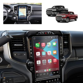 BSTW Ram Screen Protector 12 Inch Matte for 2019-2026 Dodge Ram 1500 2500 3500 Uconnect 12 In Touchscreen Ram Pickup Truck Accessories 9H Anti-Fingerprint & Glare Tempered Glass Film