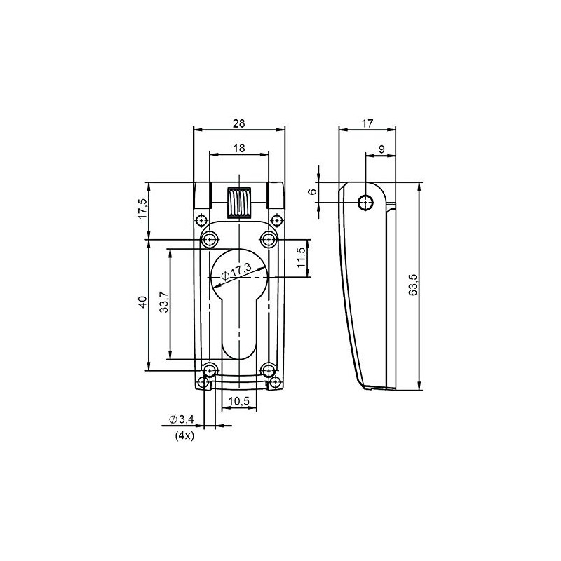 IKON Folding Prosette, 1255