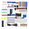 Kit de Componentes Electrónicos con Resistor Capacitor Transistor y LED
