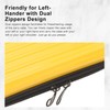 Camera Case Detachable Dual Zipper Waterproof Protective Portable Camera Storage
