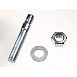 Retro-Motive 2" Carb Studs Nuts Washers Zinc Coated For Holley Demon Edelbrock Carb #137CCA