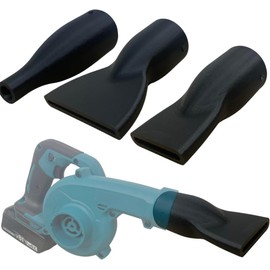 3X Stubby Nozzle Set for Makita DUB185 DUB186 18v Blower Car Drying Stubby Short Attachment - Attachments Set Only
