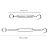 TooTaci Outdoor String Light Hanging Kit, Globe String Light Suspension