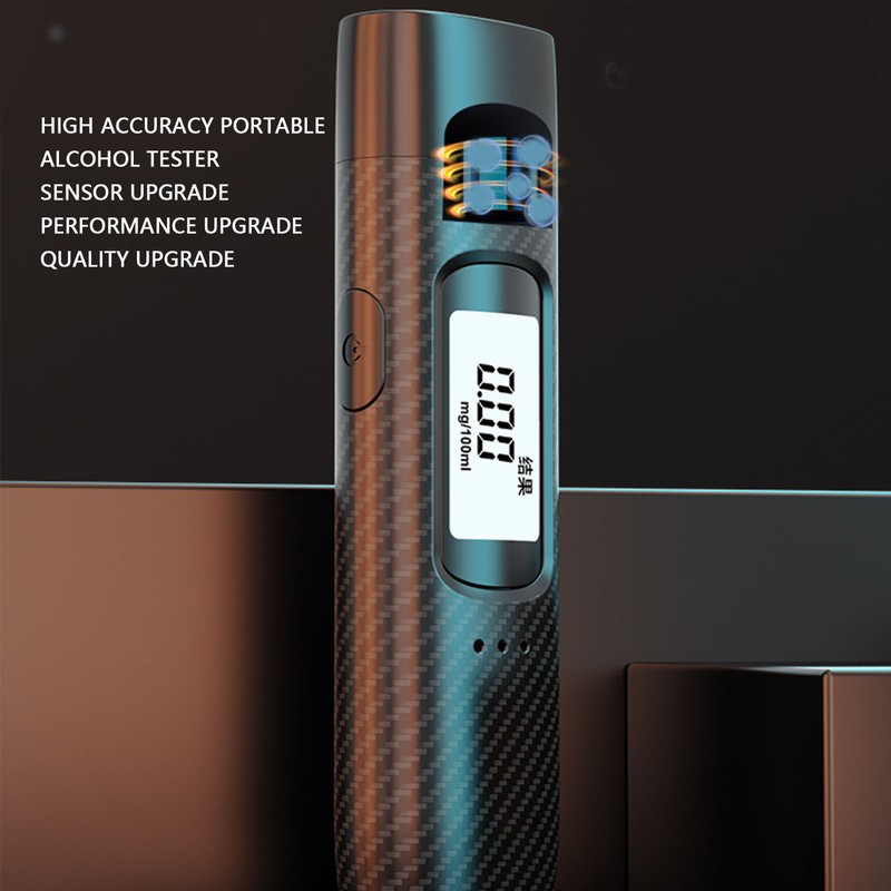 Alcohol Tester Portable Digital High Accuracy Professional Detector for Car